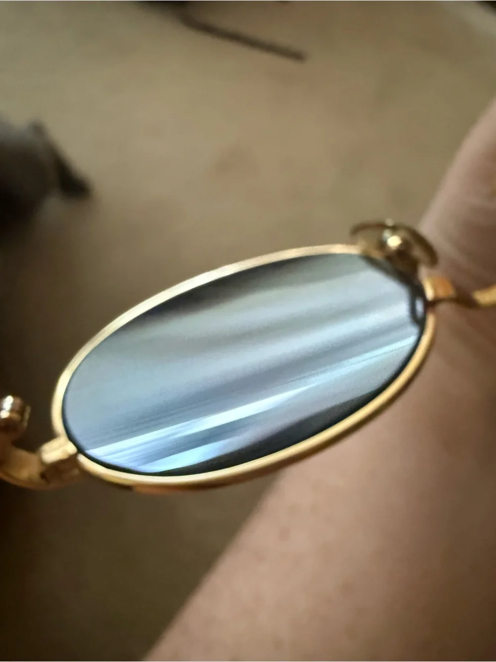 Ray-Ban (Vintage) Gold Frame Tortoiseshell Temples